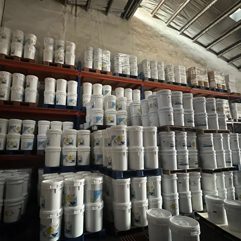 Pool equipment inventory warehouse
