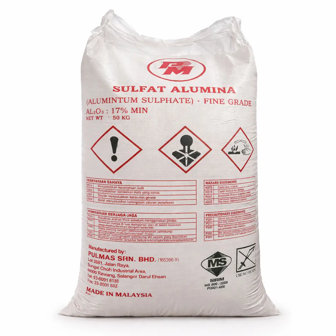 HVS Aluminium Sulphate (Pool Flocculant & Water Clarifier) Tawas