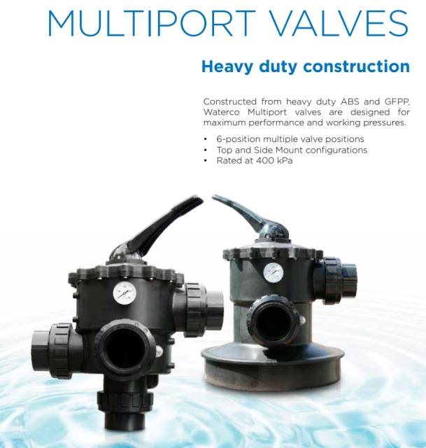 Waterco Multiport Valves — Filters for swimming pools - image 3