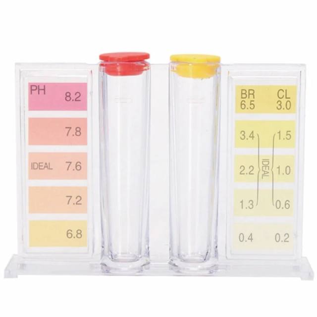 HVS Test Kit 2 in 1 (Chlorine and PH Test) — Pool Care Kits for swimming pools - image 2