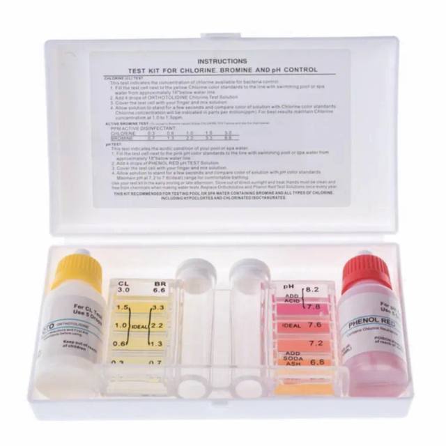 HVS Test Kit 2 in 1 (Chlorine and PH Test) — Pool Care Kits for swimming pools - image 1