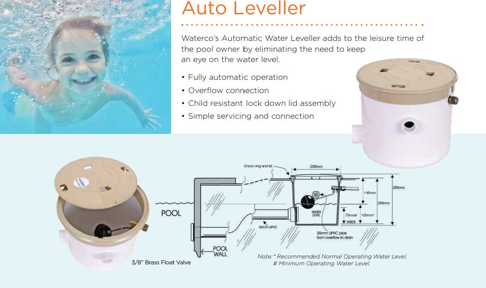 Waterco Automatic Water Leveller — Pool Care Kits for swimming pools - image 2