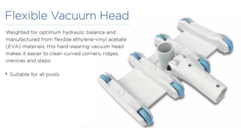 Waterco Flexible Vacuum Head