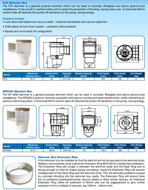 Waterco Skimmer Box — Pool Care Kits for swimming pools - image 3