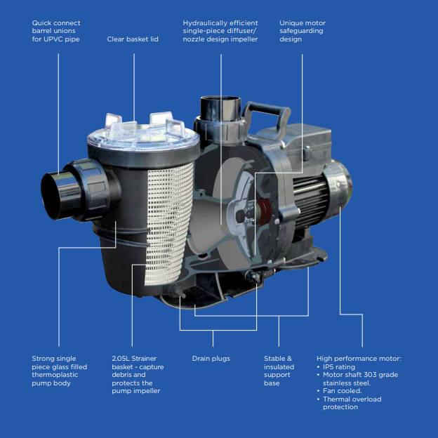 Waterco Alphaflo Pool Pump — Pumps for swimming pools - image 4