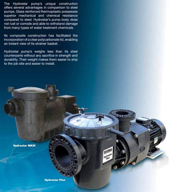Waterco HydroStar Powerful Pumps for Big Commercial Pool — Pumps for swimming pools - image 2