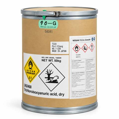NISSAN TCCA 90% Chlorine Granules (Japan) – Trichloroisocyanuric Acid