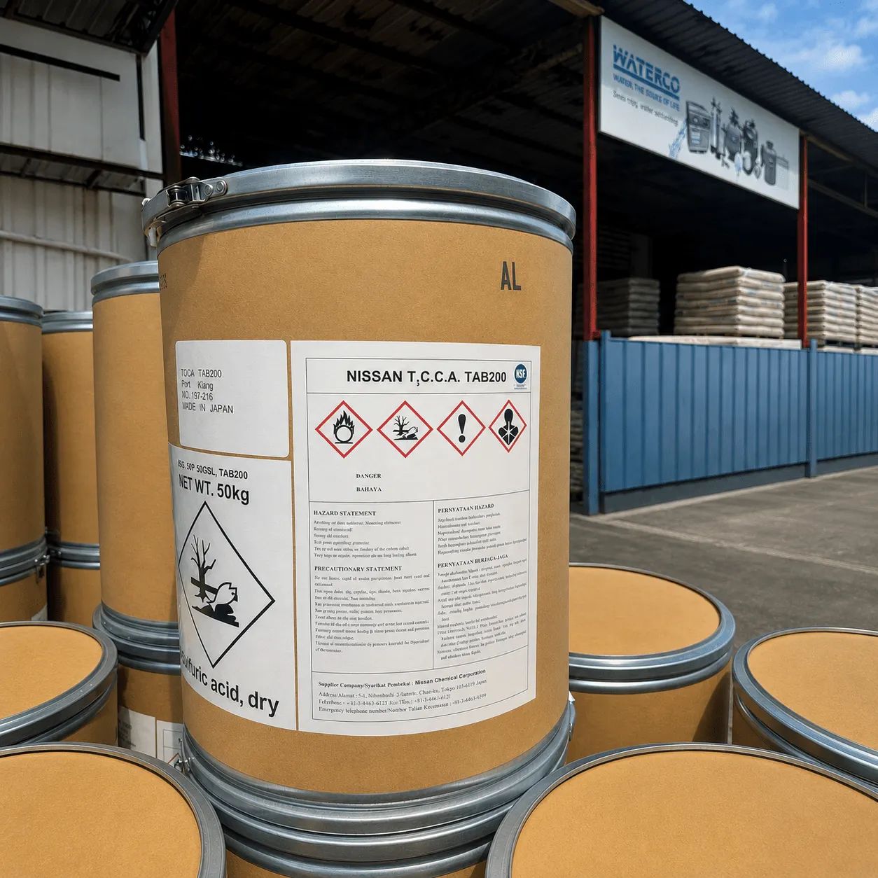 NISSAN TCCA 90% Chlorine Granules (Japan) – Trichloroisocyanuric Acid — Water Treatment for swimming pools - image 2